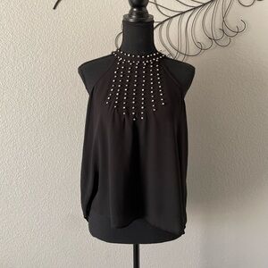Beaded halter top